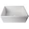 Alfi Brand 26" Decorative Lip Apron Sgl Bowl Fireclay Farmhouse Kitchen Sink, WHT AB506-W - alternate 6